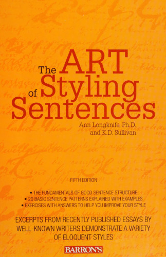 The art of styling sentences, 5th edition