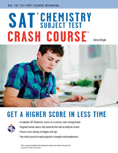 SAT Subject Test: Chemistry Crash Course (SAT PSAT ACT (College Admission) Prep)