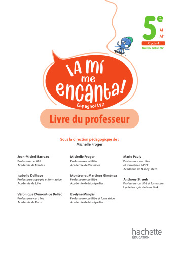 A mi me Encanta 5e - Livre du professeur - Ed. 2021