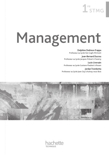 En situation Management 1re STMG - Livre élève - Éd. 2019