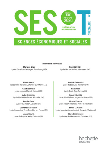 SES Terminale - Livre élève - Ed. 2020