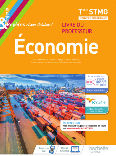 Enjeux et Repères Économie Terminale STMG - Livre du Professeur - Éd. 2020