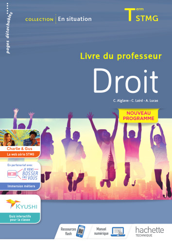 En situation Droit Terminale STMG - Livre du Prof - Éd. 2020