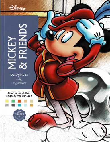 Coloriages mystères Disney - Mickey and friends