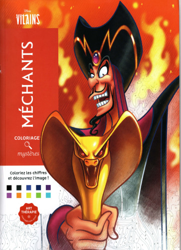 Coloriages mystères Disney - Méchants