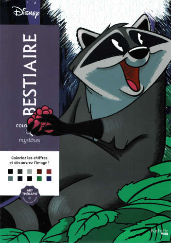 Coloriages mystères Disney - Bestiaire