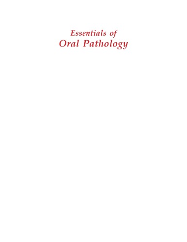 Essential Of Oral Pathology