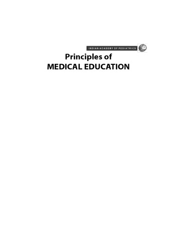 Principles of Medical Education