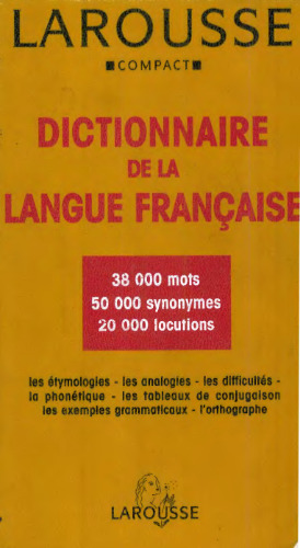 Dictionnaire de la langue francaise