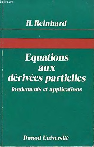 Equations aux dérivées partielles