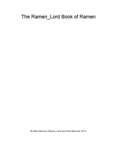 The Book of Ramen