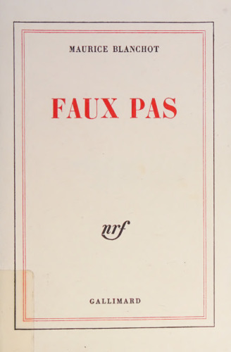 Faux pas
