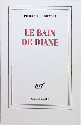 Le bain de Diane