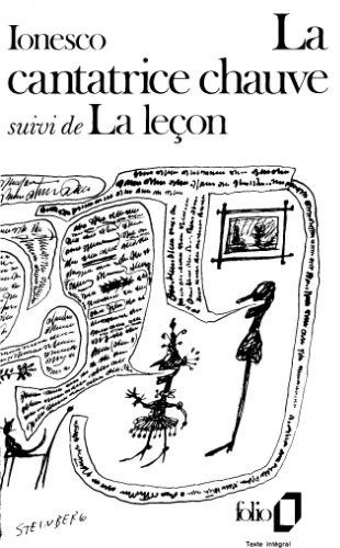La cantatrice chauve: Anti-piece La lecon: Drame comique (Collection Folio, 236)
