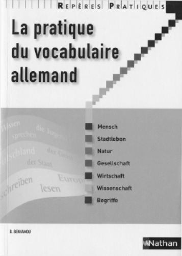 La pratique du vocabulaire allemand