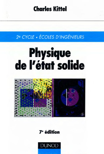 Physique de l'etat solide