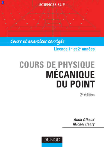 Mécanique du point: cours de physique