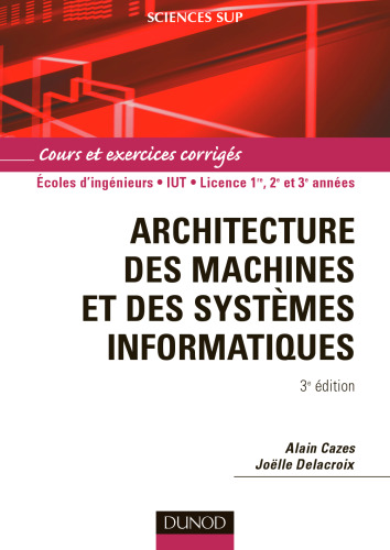 Architecture des machines et des systèmes informatiques