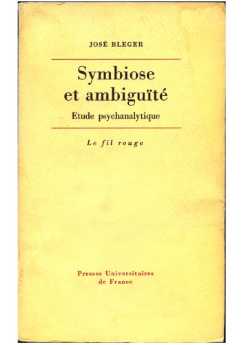 Symbiose et Ambiguïté