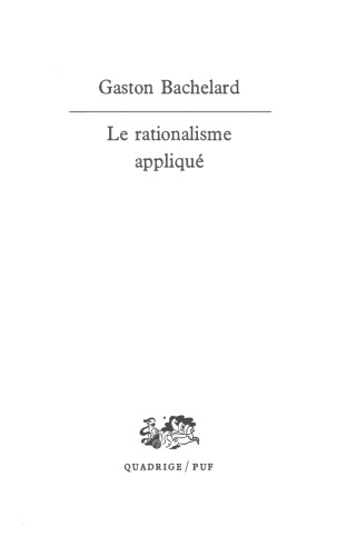 Le rationalisme appliqué