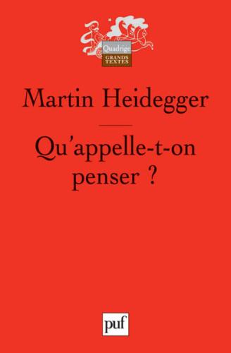 Qu'appelle-t-on penser ?