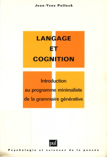 Langage et Cognition
