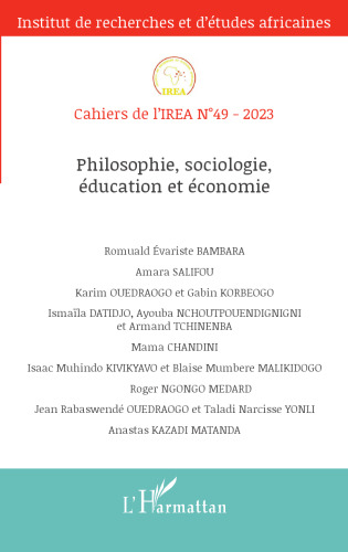 Philosophie, sociologie, éducation et économie (French Edition)