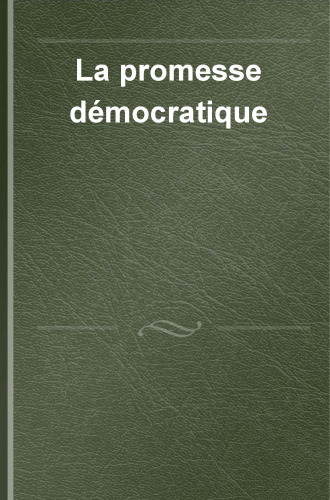 La promesse démocratique: place aux citoyens !