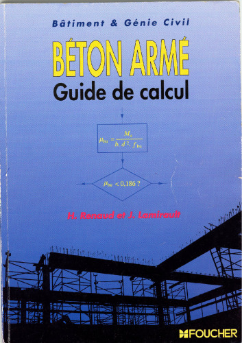 Béton armé, Guide de calcul : Bâtiment et génie civil