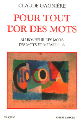 Pour tout l'or des mots
