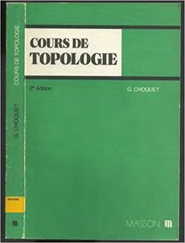 Cours de topologie