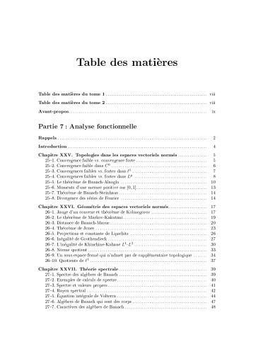 Exercices de mathématiques pour l'agrégation ; analyse - Tome 3