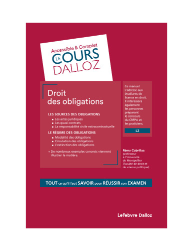 Droit des obligations
