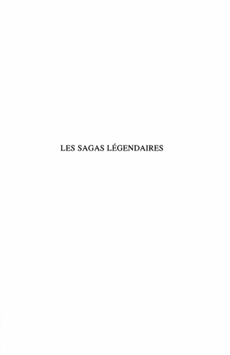Les sagas légendaires