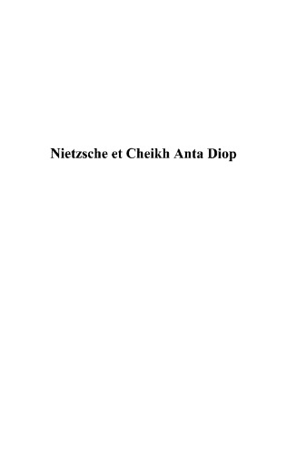 Nietzsche et Cheikh Anta Diop