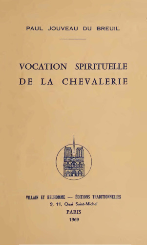 Vocation spirituelle de la chevalerie