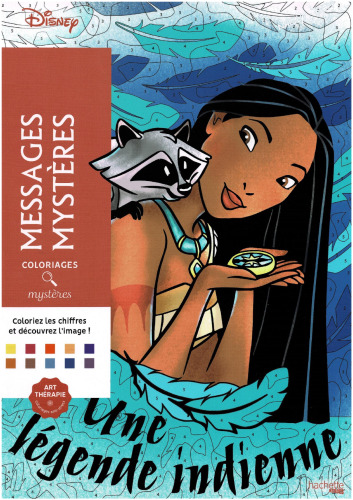 Coloriages mystères Disney - Messages mystères