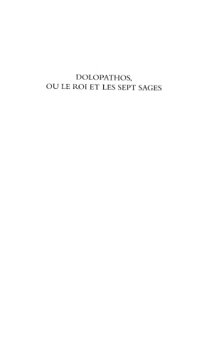 Dolopathos le roi et les sept sages