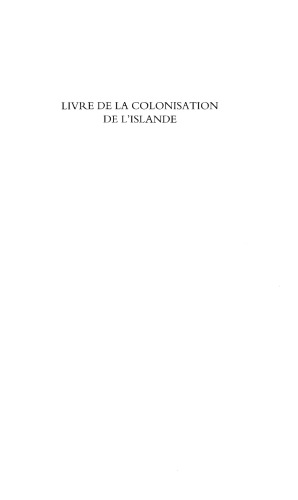 Livre de la colonisation de l'Islande