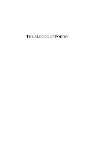 The Making of Poetry: Late-Medieval French Poetic Anthologies