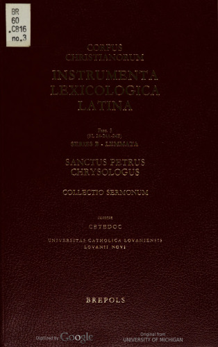 Collectio sermonum (CCSL 24-24A-24B)