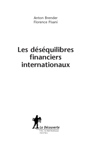 Les desequilibres financiers internationaux