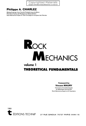 Rock mechanics