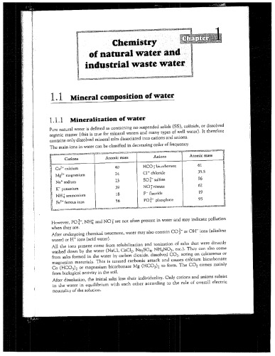 WATER TREATMENT