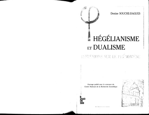 Hégélianisme et dualisme : Réflexions sur le phénomène