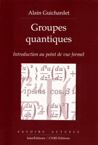 Groupes quantiques: introduction au point de vue formel