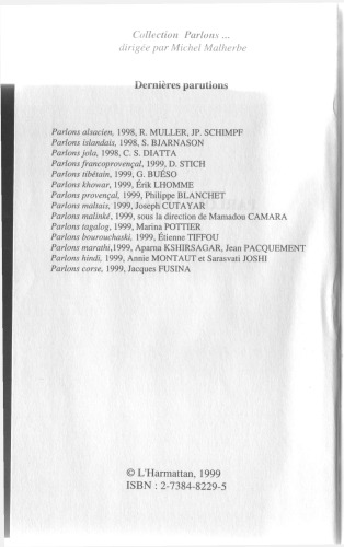 Parlons albanais