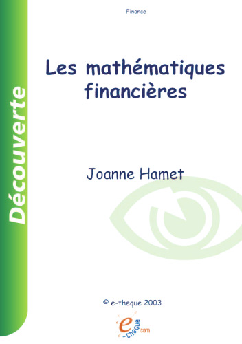 Les mathématiques financières