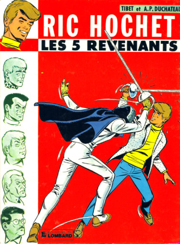 Ric Hochet, tome 10 : Les cinq revenants