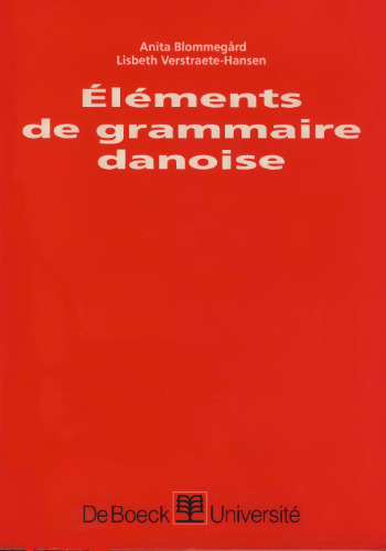 Éléments de grammaire danoise